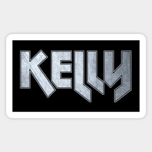 Heavy metal Kelly Sticker